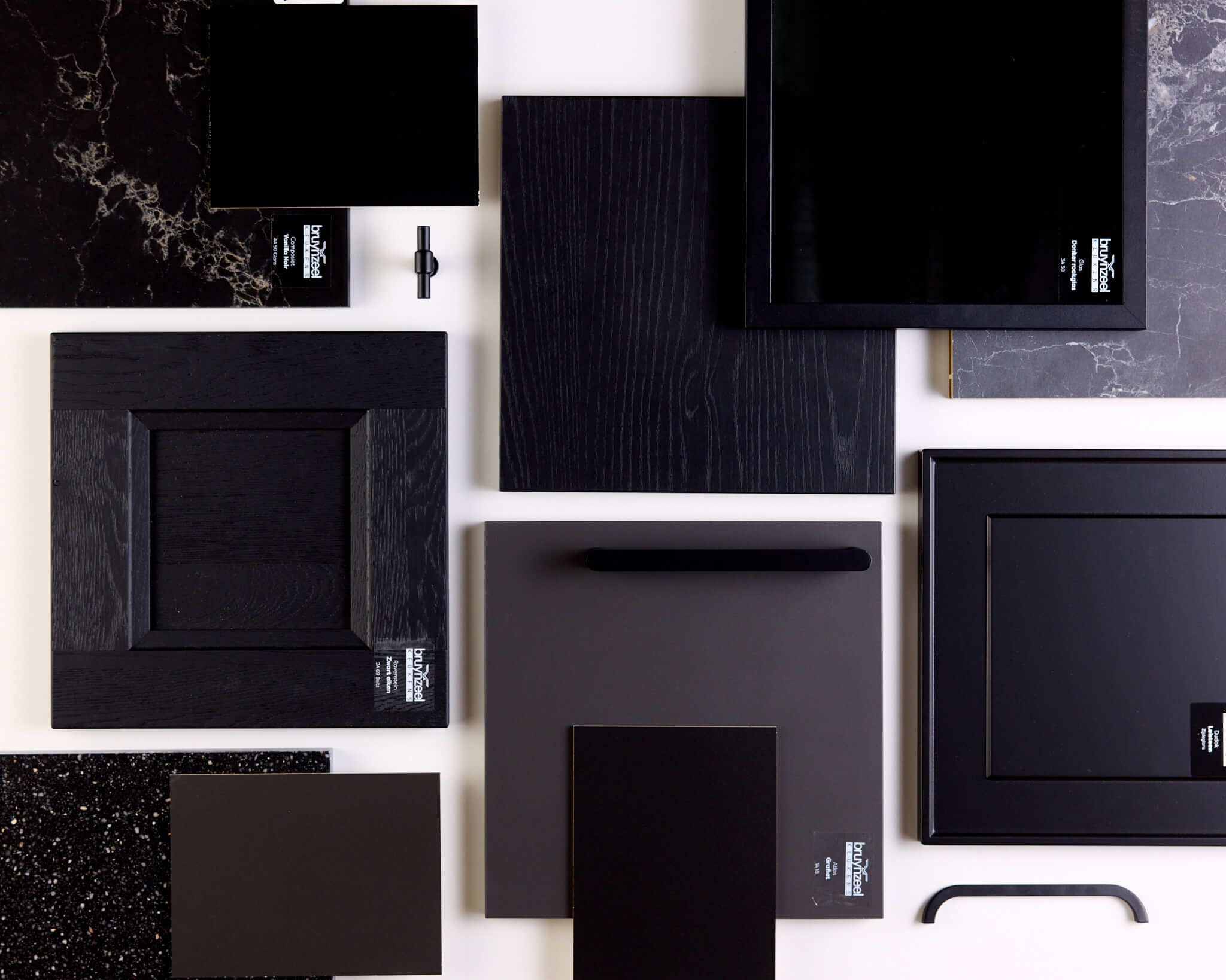 Moodboard zwarte keuken