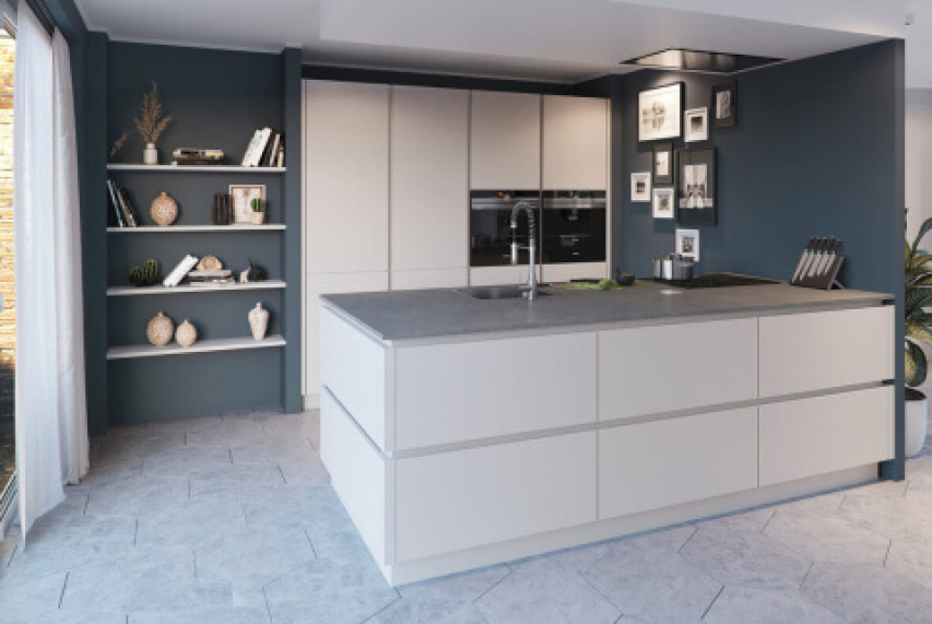 Bruynzeel keuken Olympia kristalgrijs