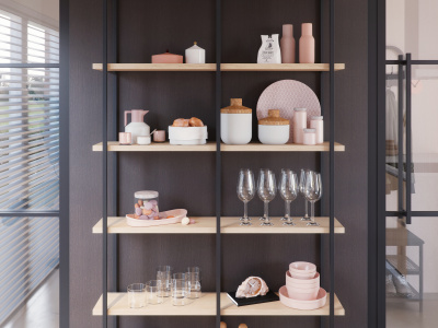 Keuken Bijpassend wandrek