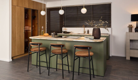 Keuken Olympia mosgroen